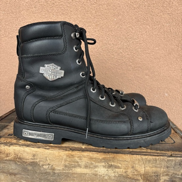 Harley-Davidson Men’s Abercorn Leather Motorcycle Boot